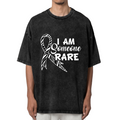 Rare Disease Warrior washed graphic T-shirt product image