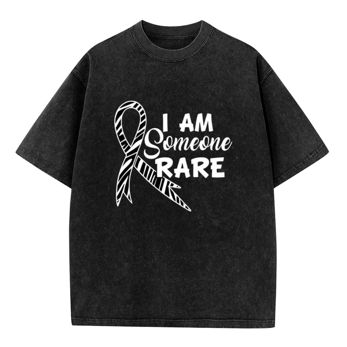 Rare Disease Warrior washed graphic T-shirt product image