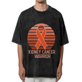 Kidney Cancer washed graphic T-shirt product image