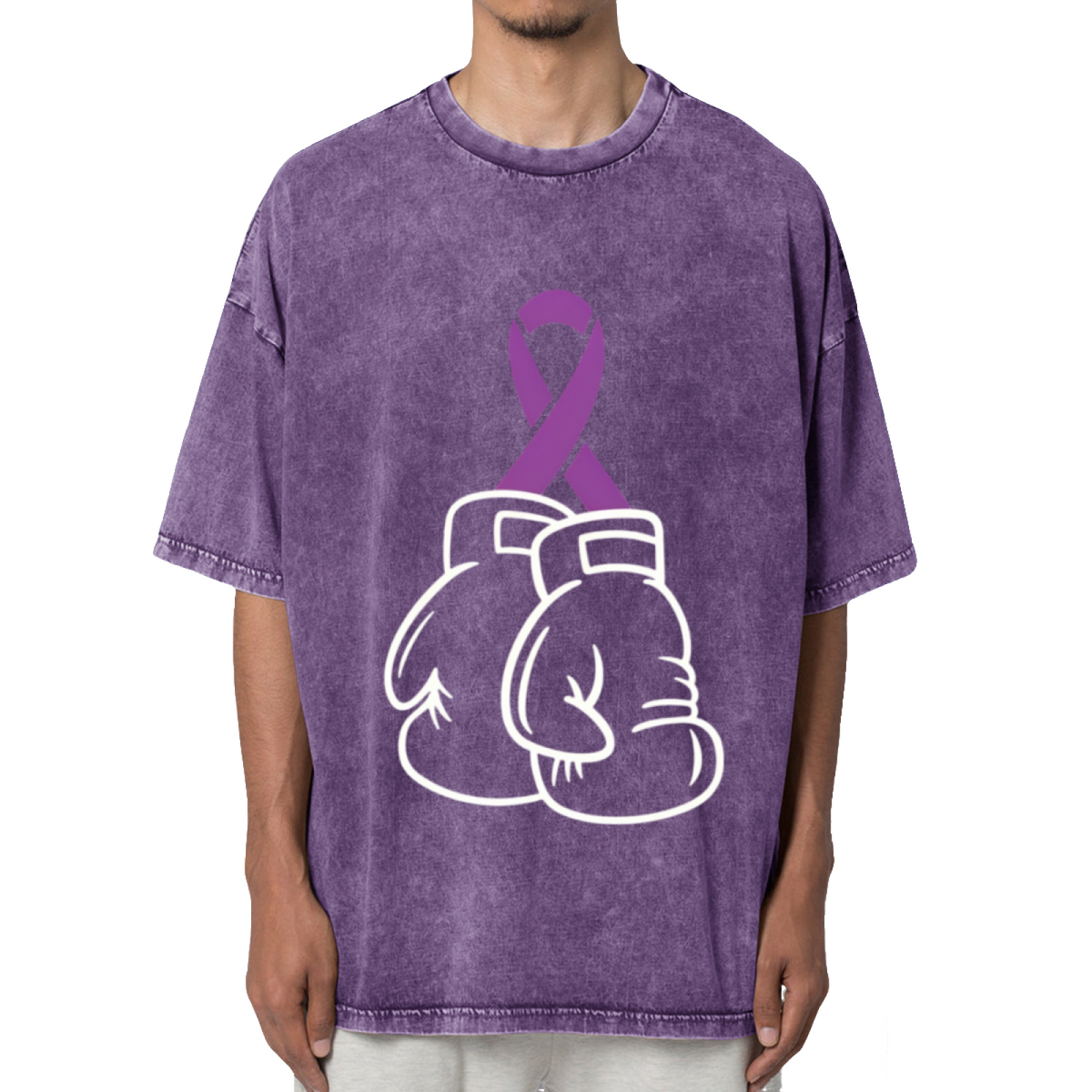 Fuck Pancreatic Cancer Washed Graphic T-Shirt