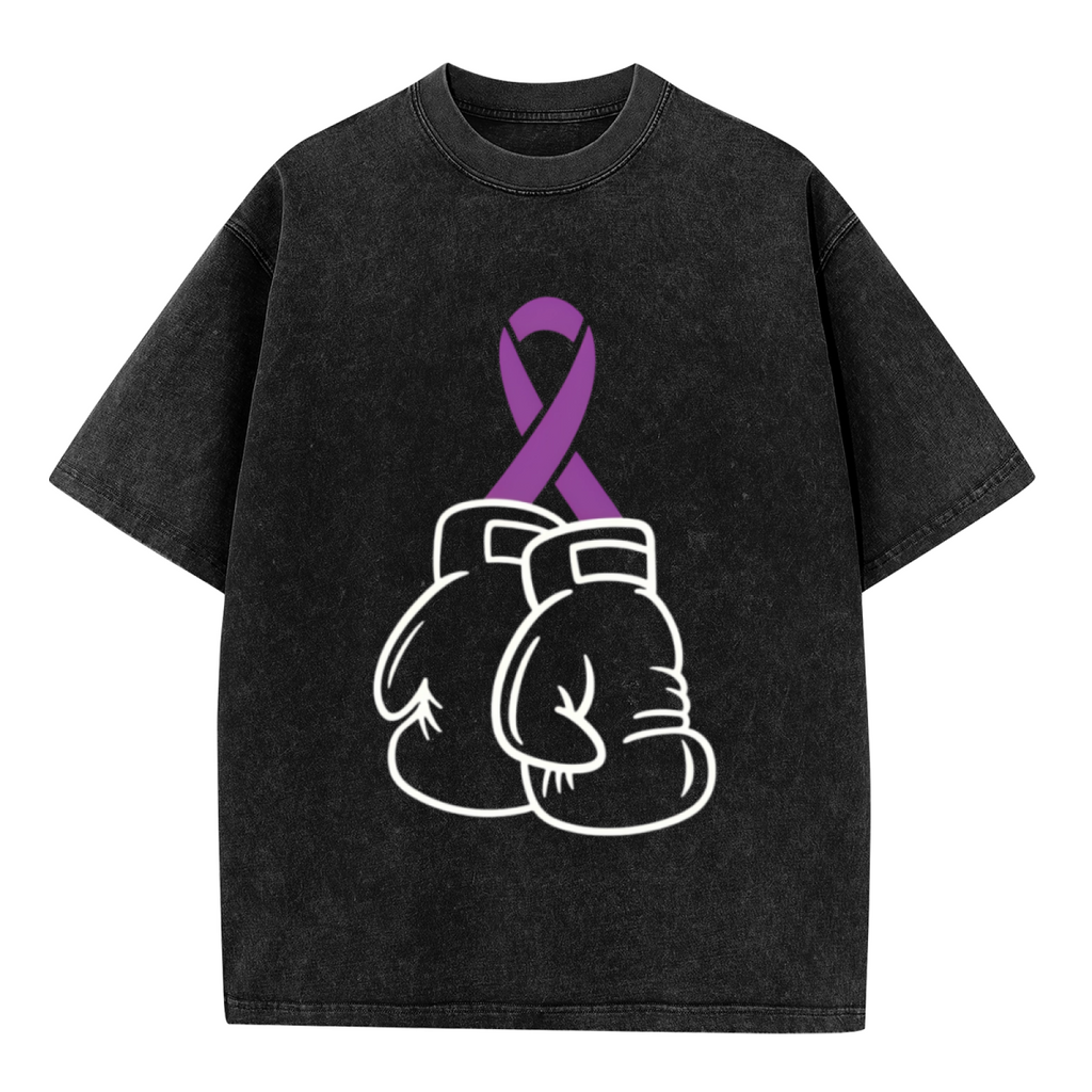 Fuck Pancreatic Cancer washed graphic T-shirt product image