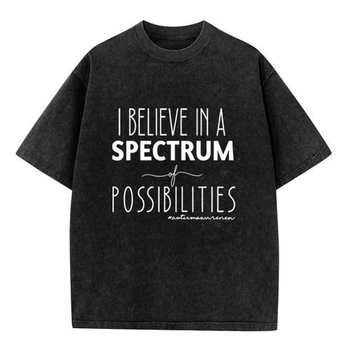 Autism Awareness washed graphic T-shirt product image