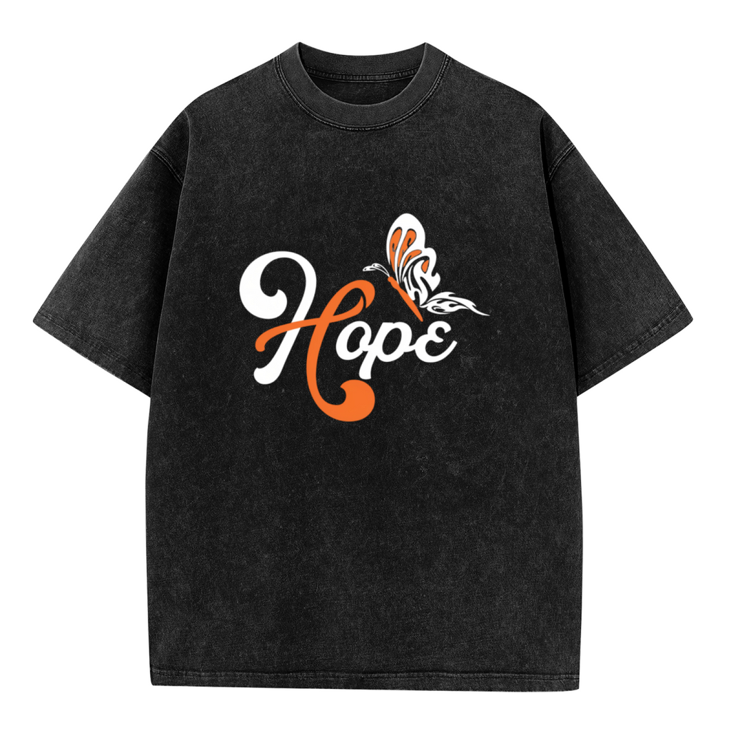Kidney Cancer Hope washed graphic T-shirt product image