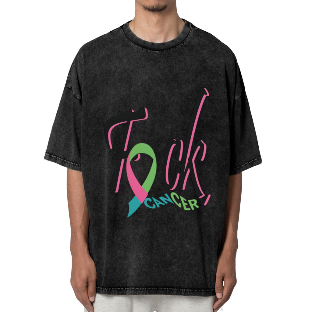 Metastatic Breast Cancer washed graphic T-shirt product image