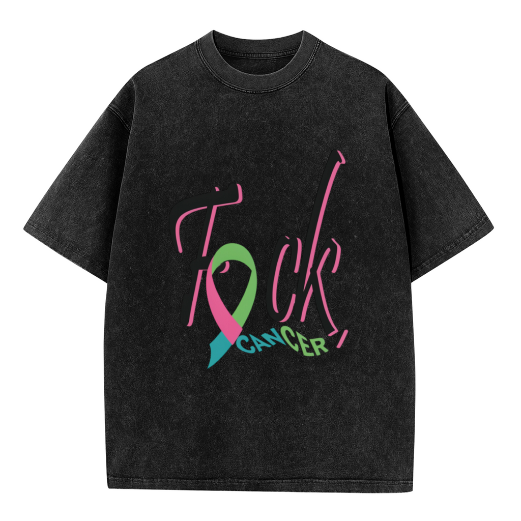 Metastatic Breast Cancer washed graphic T-shirt product image