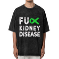 Kidney Disease washed graphic T-shirt product image