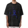 Love Fight Hope Believe Colon Cancer washed graphic T-shirt product image