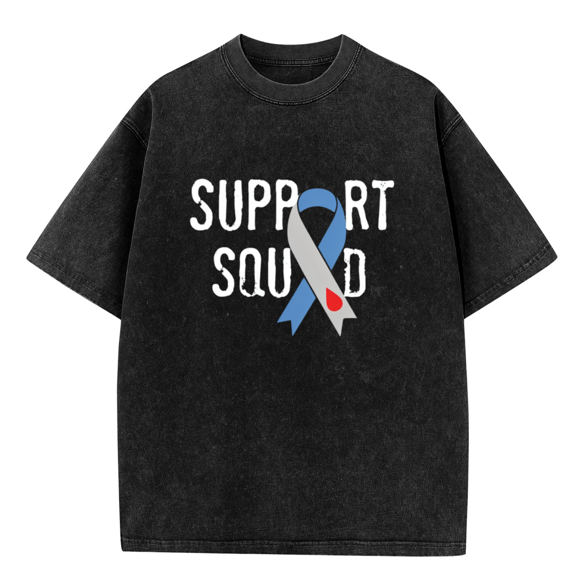 Diabetes Support Squad washed graphic T-shirt product image