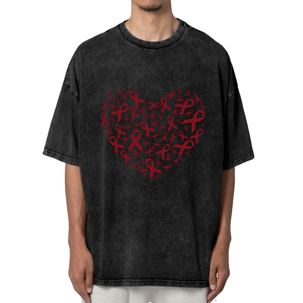 Multiple Myeloma washed graphic T-shirt product image