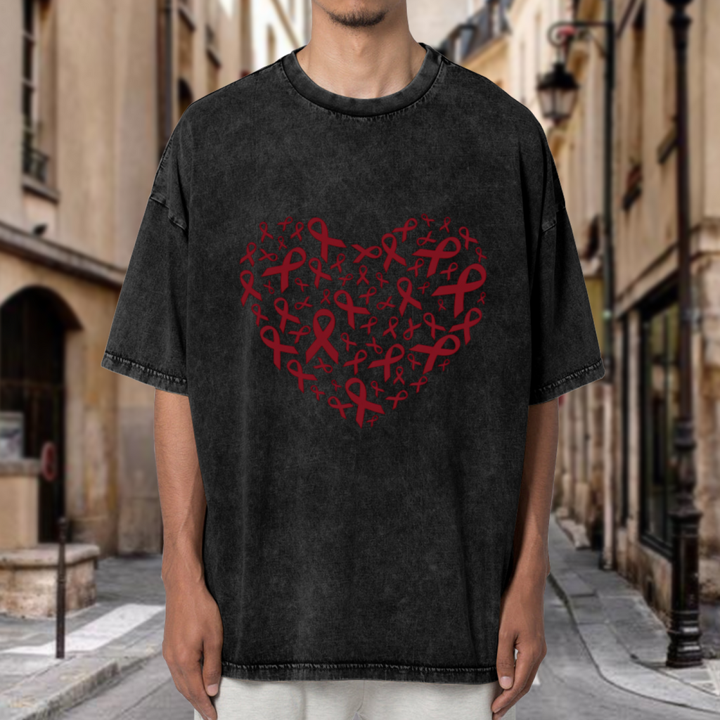 Multiple Myeloma washed graphic T-shirt product image