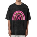 Breast Cancer Awareness washed graphic T-shirt product image