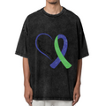 No One Fights Alone washed graphic T-shirt product image